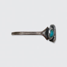 Load image into Gallery viewer, Georgian Foiled Topaz &amp; Turquoise Ring