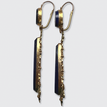 Load image into Gallery viewer, Victorian Grand Tour Micro Mosaic Earrings