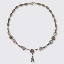 Load image into Gallery viewer, French Filigree Lavalier Necklace