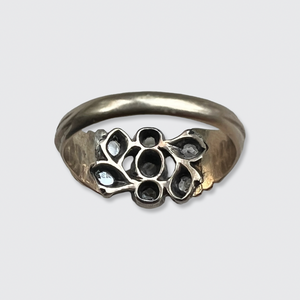 Georgian Rose-Cut Diamond Giardinetti Ring