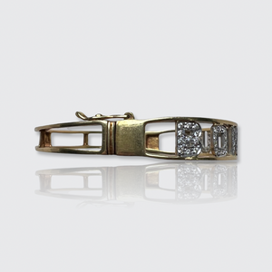 Vintage Diamond 'Bonheur' Bracelet