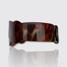 Load image into Gallery viewer, Victorian Tortoise &amp; Gold Cuff Bracelet