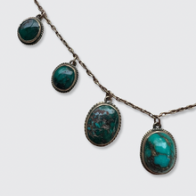 Load image into Gallery viewer, Late Victorian Turquoise Festoon Necklace