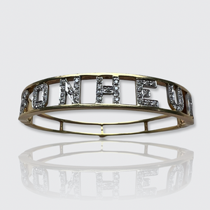 Vintage Diamond 'Bonheur' Bracelet