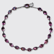 Load image into Gallery viewer, Georgian Pink Paste Riviere Necklace