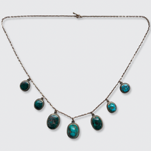 Load image into Gallery viewer, Late Victorian Turquoise Festoon Necklace