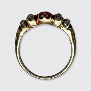 Belle Epoque Ruby & Diamond Ring