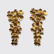 Load image into Gallery viewer, Cascading Flower Earrings, Amrapali