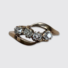 Load image into Gallery viewer, Four Stone Cushion-Cut Diamond Ring