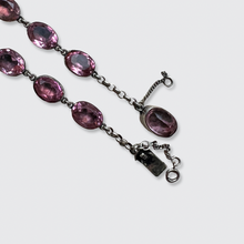 Load image into Gallery viewer, Georgian Pink Paste Riviere Necklace