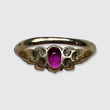 Load image into Gallery viewer, Belle Epoque Ruby &amp; Diamond Ring