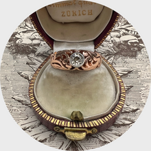 Load image into Gallery viewer, Victorian Old Mine-Cut Diamond Solitaire Ring