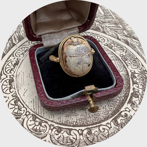 Scarab Swivel Ring