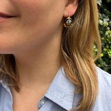 Load image into Gallery viewer, Victorian Grand Tour Micro Mosaic Earrings