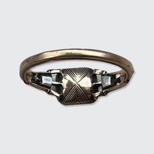 Load image into Gallery viewer, Georgian Garnet &amp; Diamond Ring