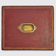 Load image into Gallery viewer, Red Jewellery Box, engraved &#39;Jan 17th 1888&#39;