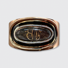 Load image into Gallery viewer, Georgian Mourning Ring &#39;EW&#39;, 1806