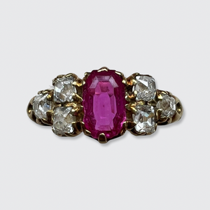 Belle Epoque Ruby & Diamond Ring