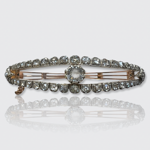 Victorian Diamond & Paste Bracelet