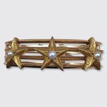 Load image into Gallery viewer, Reserved for ‘J’, payment 3/6: Victorian Pearl Star Bracelet