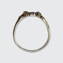 Load image into Gallery viewer, Ruby &amp; Diamond Five-Stone Ring