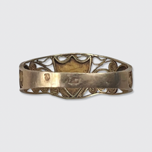 Load image into Gallery viewer, Georgian Filigree Shield Ring