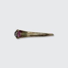 Load image into Gallery viewer, Ruby &amp; Diamond Five-Stone Ring