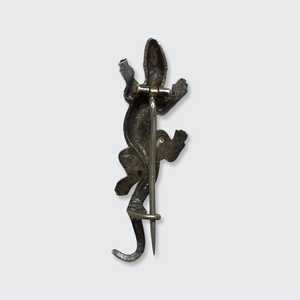 Victorian Silver Lizard Brooch