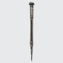 Load image into Gallery viewer, Victorian Silver Mechanical Pencil with Calendar Function