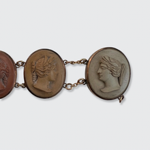 Load image into Gallery viewer, Grand Tour Lava Cameo Bracelet