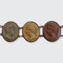 Load image into Gallery viewer, Grand Tour Lava Cameo Bracelet